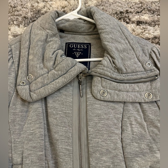 GUESS Women's Casual Gray Jacket - Picture 2 of 7